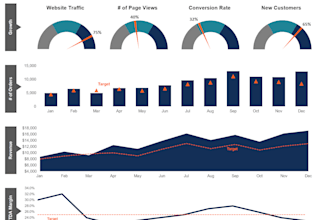 help organize your excel sheets and provide a dashboard for easy viewing