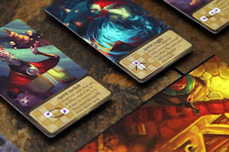 develop multiplayer card game, online board game, card game design