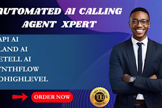 setup ai cold calling agent, ai voice agent with vapi ai bland ai and make