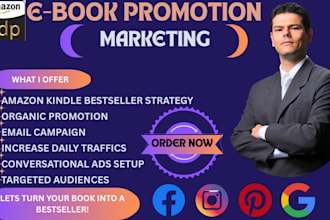 setup ebook promotion, comic strip, book advertising, kdp marketing