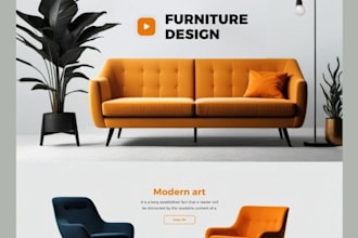 create carpentry website, furniture website, home decor
