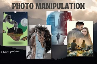 do professional photo manipulation, photoshop editing and photo retouching