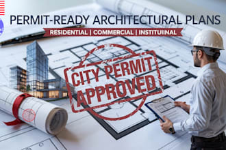 design architectural plans and permit drawings for international projects