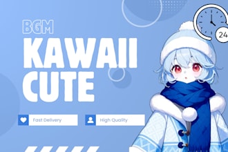 create kawaii bgm in 24 hours