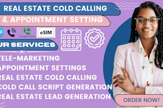 real estate cold calling, virtual assistant, b2b cold call appointment setting