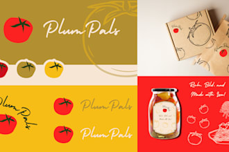 create your logo, brand guidelines and full branding kit