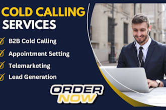 do b2b b2c cold calling and appointment setting,telemarketing ,real estate calls