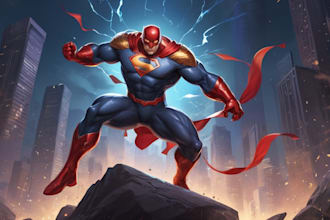 draw you a superhero character