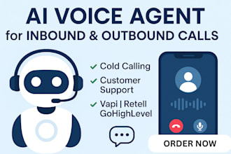 integrate vapi, retell ai or gohighlevel ai voice agents for your business