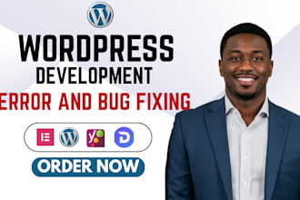 fix elementor bug, critical error on wordpress issue fix wordpress debugging