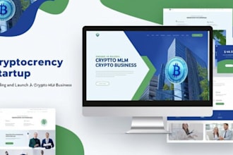 mlm website crypto investment website and software