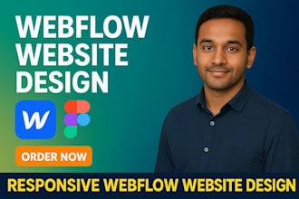 build a responsive webflow website or convert your figma design to webflow