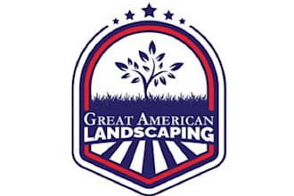 design monogram greatest landscaping logo