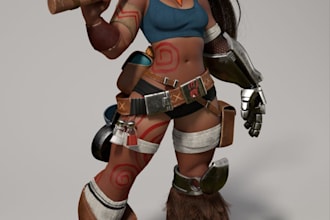 model 3d game character 3d game props 3d fivem peds 3d cosplay ue metahuman