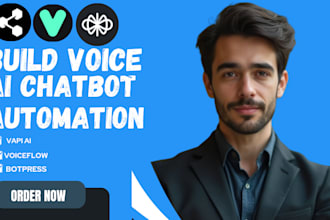 build ai voice agent automation, voiceflow vapi ai manychat bland ai, ai chatbot