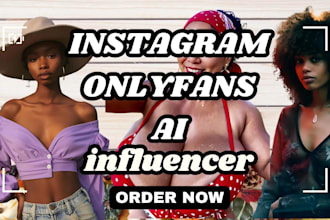 create ai influencer for instagram and ai onlyfans model