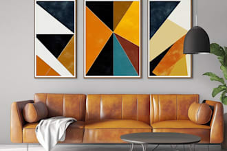do abstract printable wall art designs for etsy