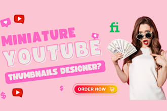 design miniature youtube thumbnails with eye catching rust thumbnail