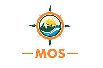 design outdoor hiking fitness guiding company logo