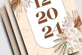design a modern wedding invitation with qr code for location access