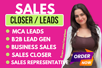sales rep sales closer sales person mca leads appointment setting telemarketing