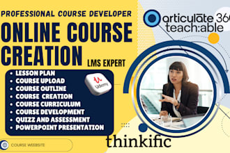 self paced online course content, workbook, digital micro training guide manual