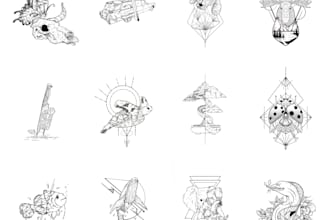 do make a aesthetic minimalist tattoo design
