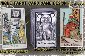 do custom tarot card, zodiac card, card box, tcg, oracle game card, playing card