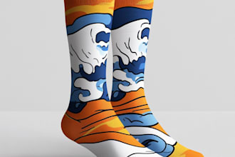 design unique sock for you