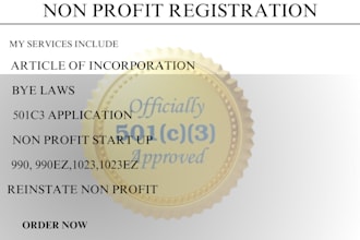 do 501c3 tax exempt , non profit registration, reinstate non profit, 1023ez, 990