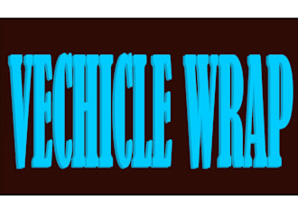 do creative car, bike, van, truck wraps designs of any model