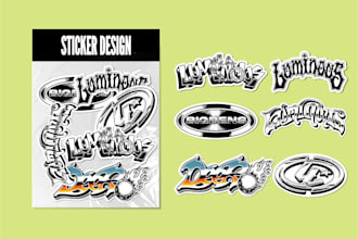 design custom sticker, patch, badge in 24hrs