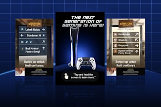 design and develop an interactive HTML5 rich media banner ad