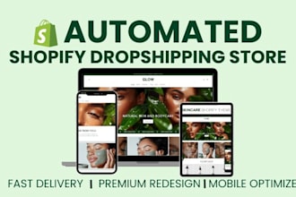 redesign and optimize your shopify dropshipping store for conversions