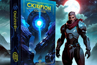 paint a great cover for sci fi, fantasy book or tabletop game