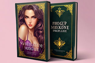 design professionally fantasy erotica or romance book cover