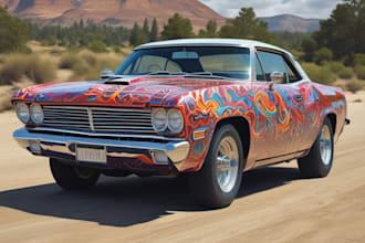 make amazing vehicle wrap design and car wrap trailer