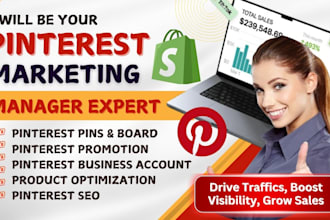 be your pinterest marketing manager and create SEO optimized pins with tailwind