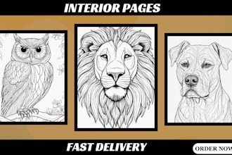 create coloring book for kids and adults coloring book pages, book cover design