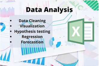 perform statistical data analysis with spss, python, r, or excel