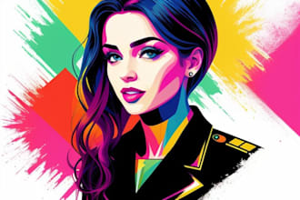 make your photos into wpap pop art