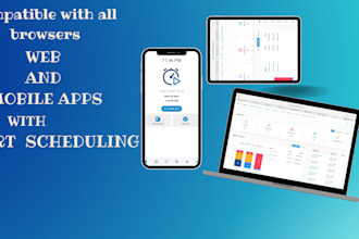 provide you smart mobile attendance with  scheduling