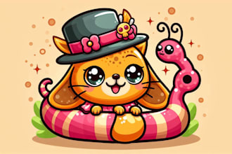 draw any animal to adorable cartoon