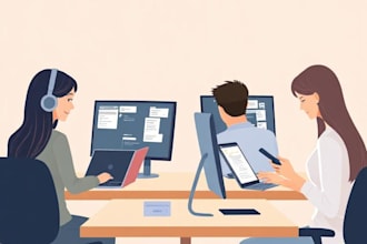 design 2d flat and vector illustration for you