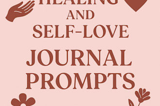 create healing and self love journal prompts