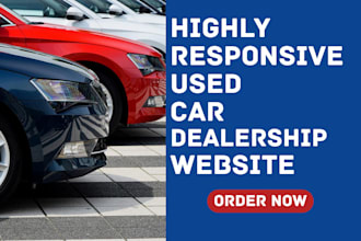 used car website car dealership website car sales website car dealer website wix