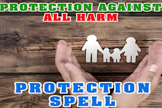 remove black magic, hex, curse bad energy cast a protection spell