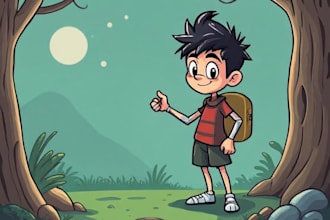 draw any illustration cartoon or character you want
