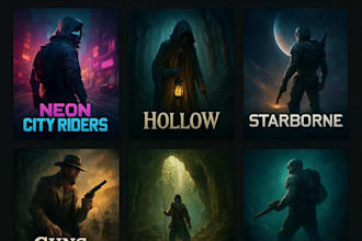 design steam capsule, game banner, and game ui for your game