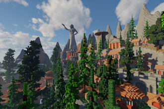 build anything in minecraft with high quality, minecraft map